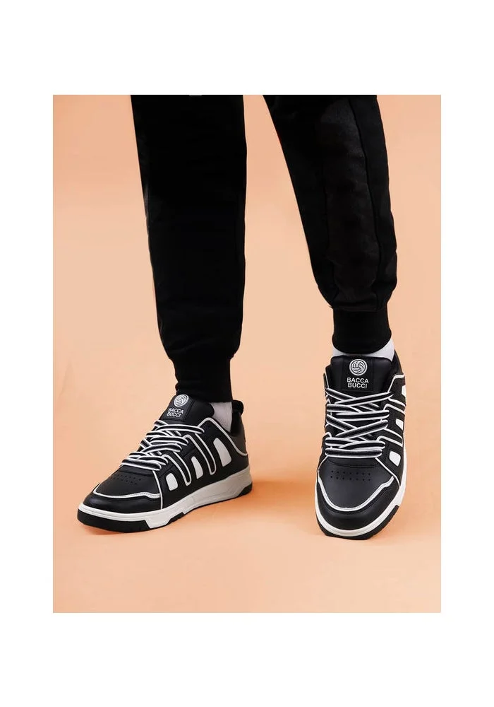 Bacca Bucci Black Metrolites Urban Pulse Edition Sneakers for Men | Best Price UAE